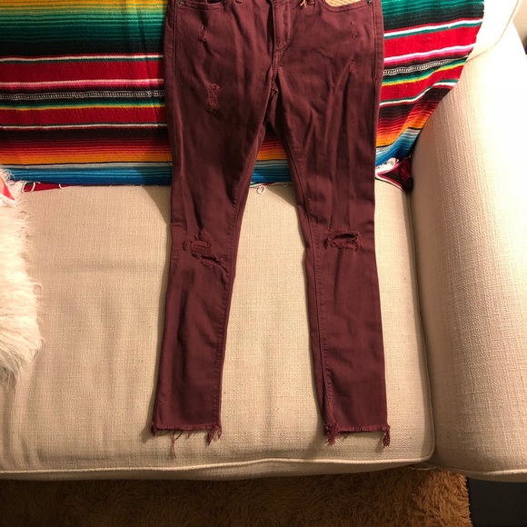 Lucky Brand Lolita Frayed Skinny In Mayfair NWT - Picture 6 of 6
